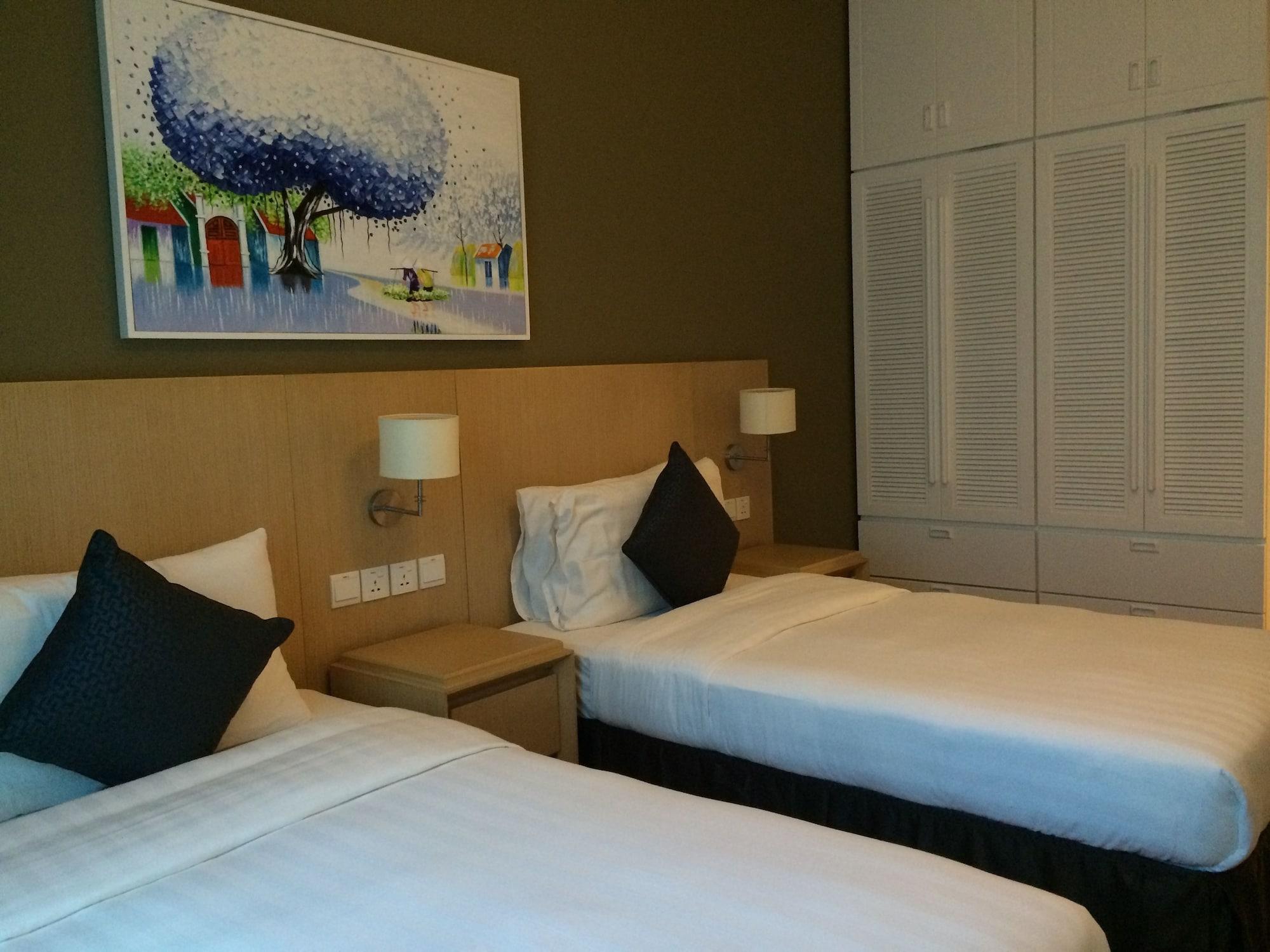 Somerset Ho Chi Minh City Cidade de Ho Chi Minh Exterior foto A room at the hotel
