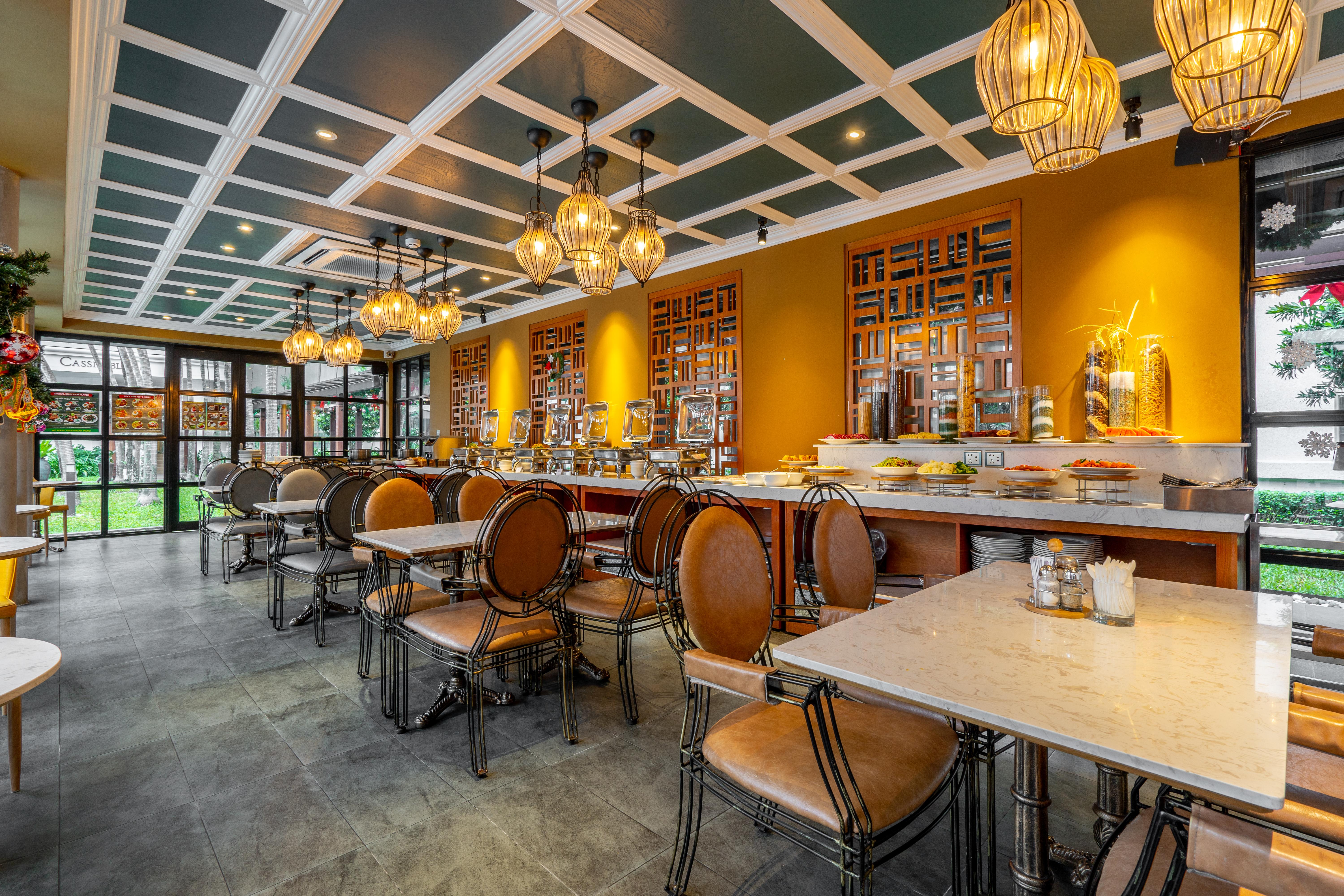 Somerset Ho Chi Minh City Cidade de Ho Chi Minh Exterior foto The interior of the restaurant